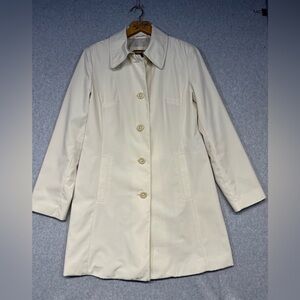 Braetan  Coat Womens Medium Cream Jacket Girl Boss Easter